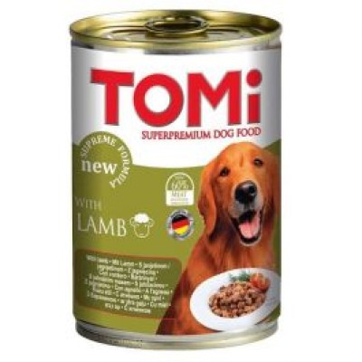 Tomi konzerva za pse sa jagnjetinom u sosu